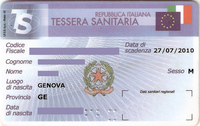 Tessera sanitaria
