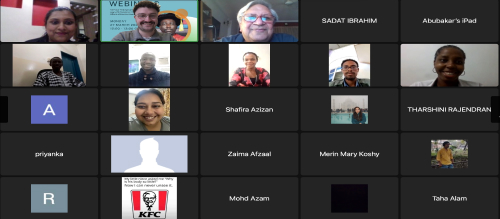 Another Successful AHRO Webinar Held This Afternoon with Professor Ashok Rattan