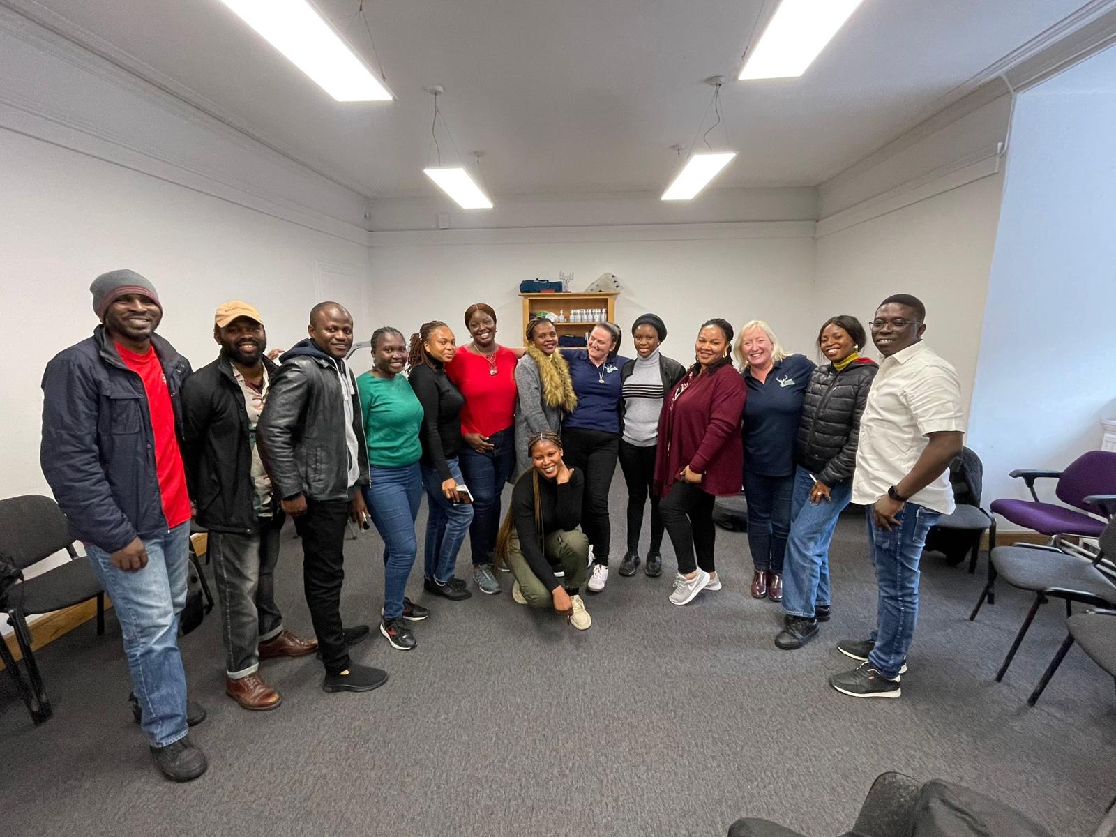 AHRO Health and Social Care Workers Complete Training