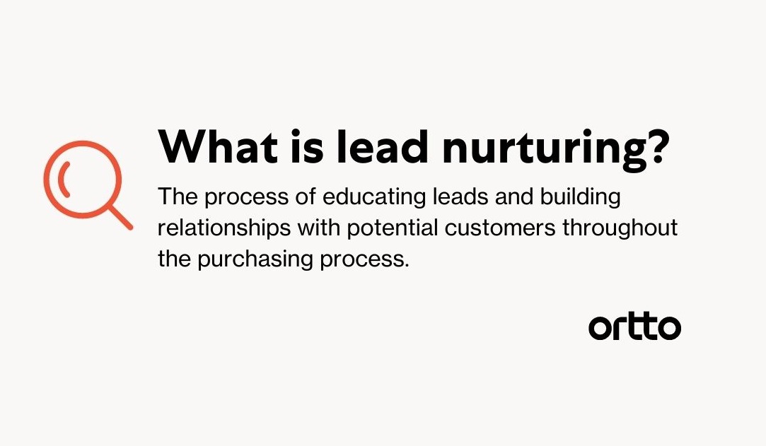 lead nurturing definition 