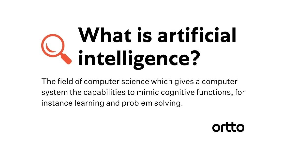 What is artificial intelligence? 