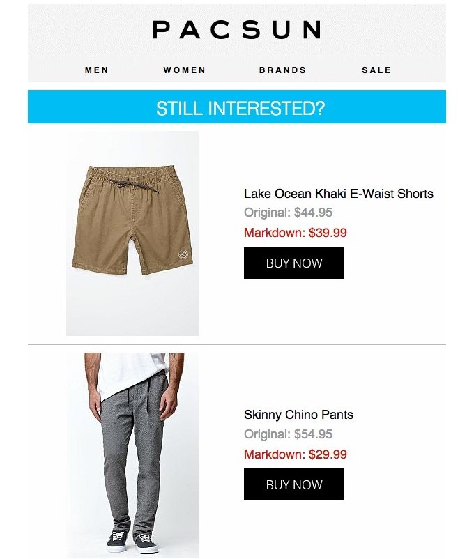 Win back email campaigns for ecommerce