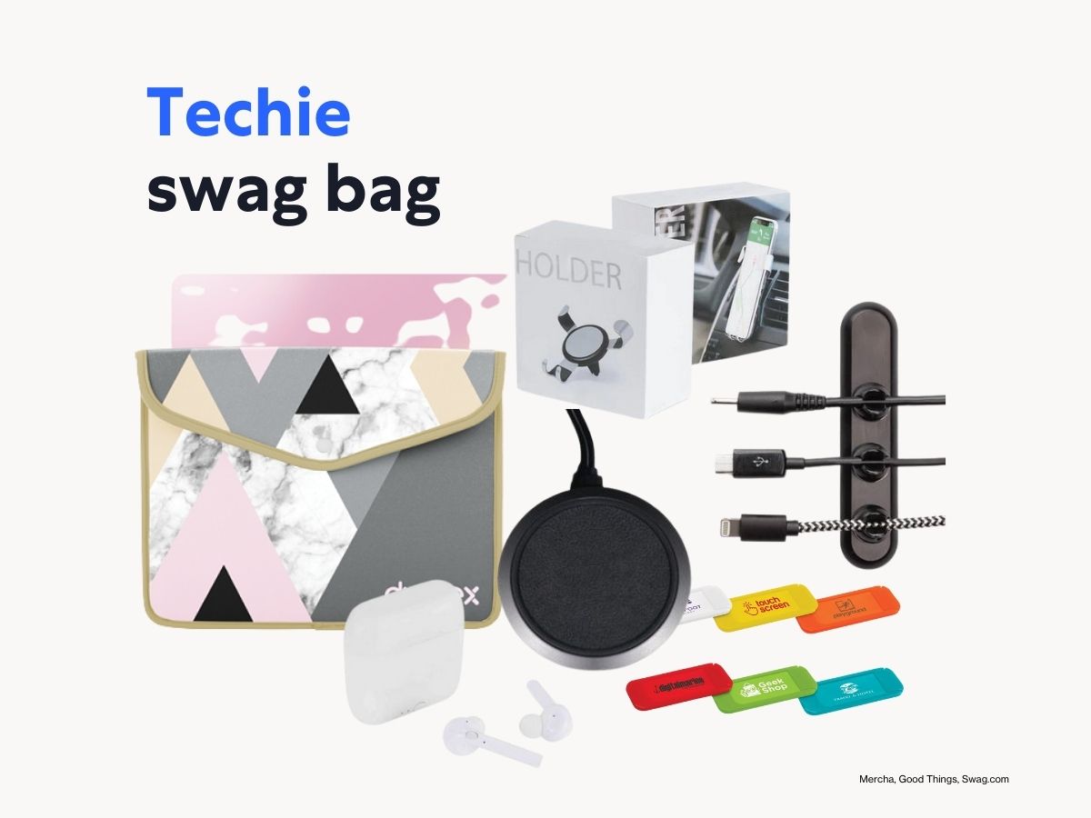 Tech swag bag ideas