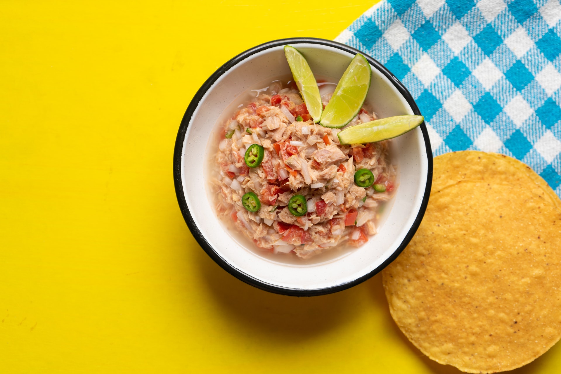 ceviche de atún