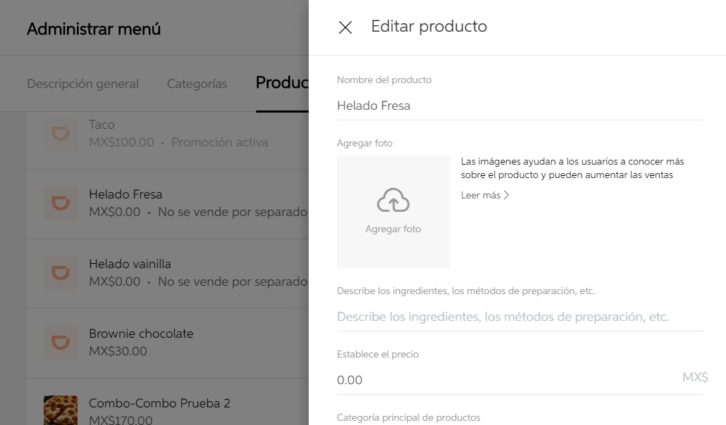 Paso a paso para tu tienda