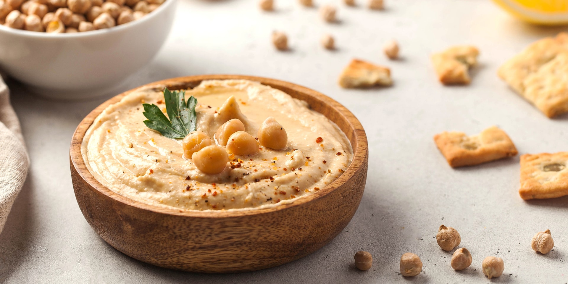 crema de garbanzo