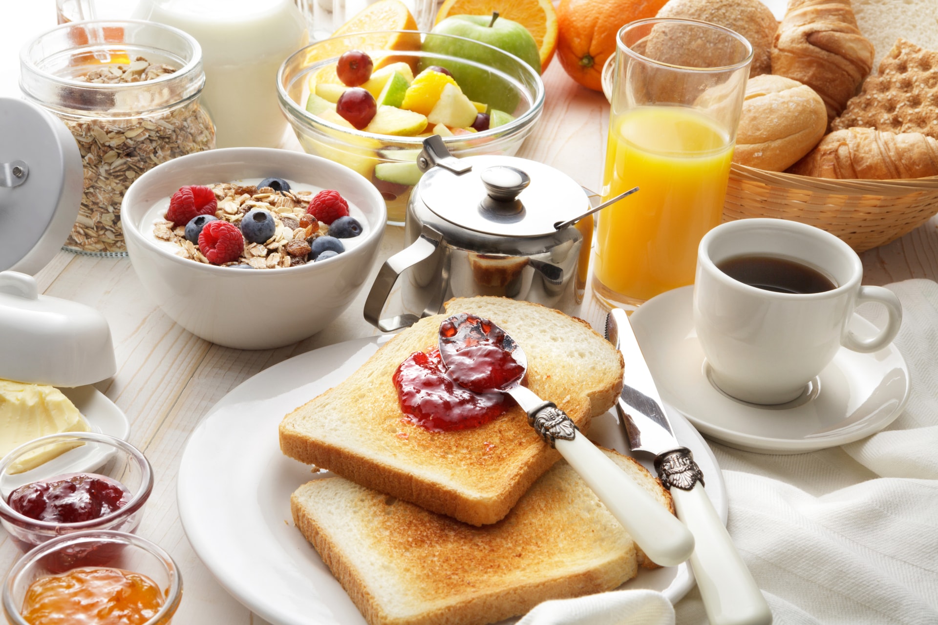 que es desayuno continental
