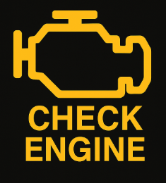 luz de tablero Check Engine