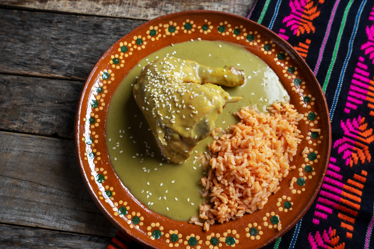 Pide mole verde a domicilio | DiDi Food México