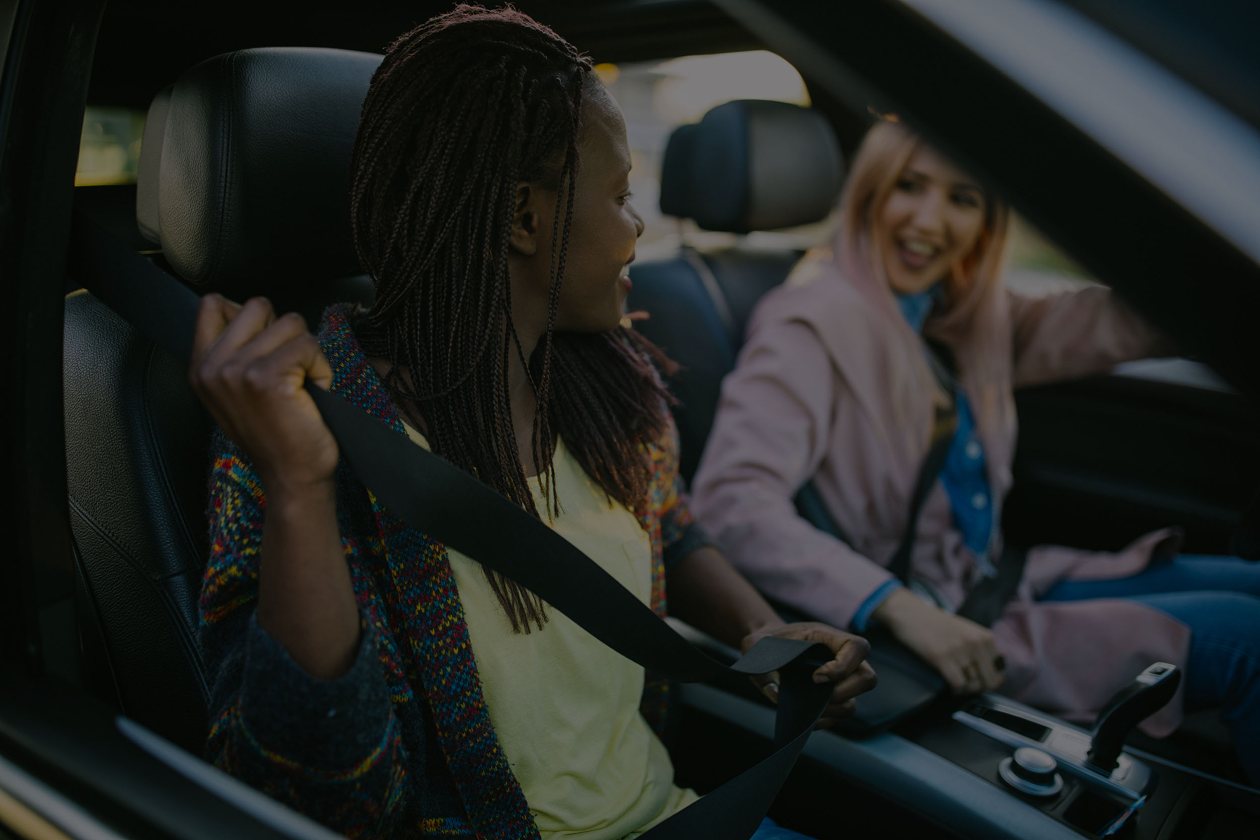 Driver and passenger in nz