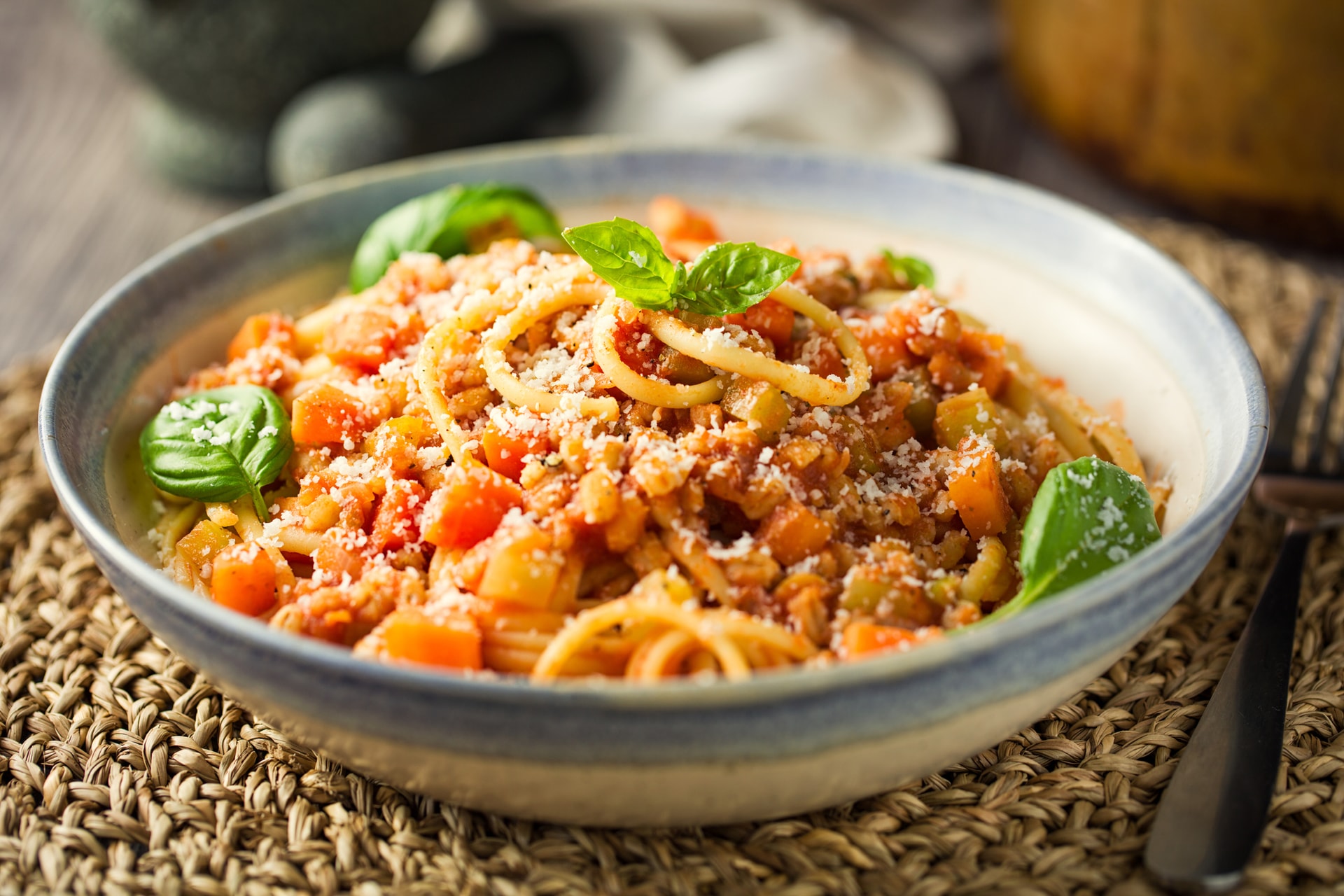 Pasta a la boloñesa
