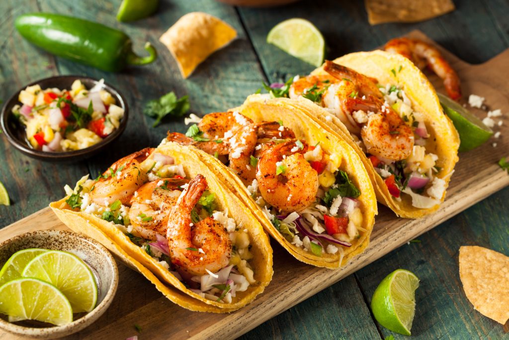 Deliciosos tacos de pescado