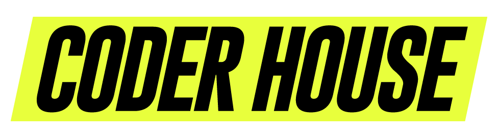Logo Coderhouse background yellow amarillo