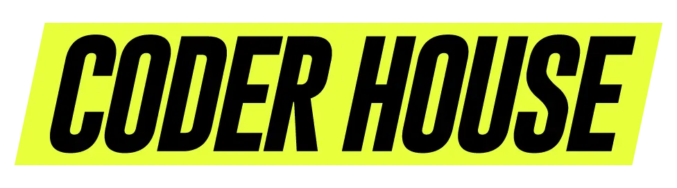 Logo Coderhouse background yellow amarillo