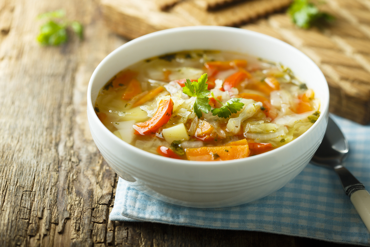 caldo de verduras