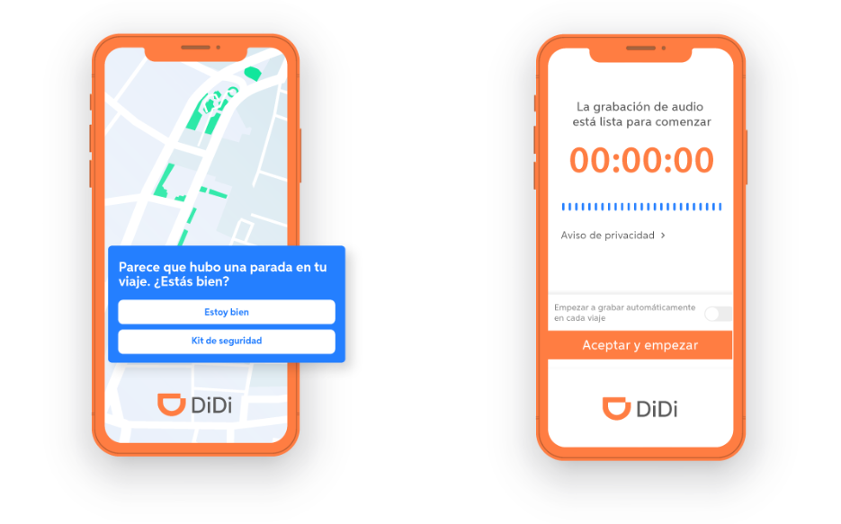 DiDi Safety Features