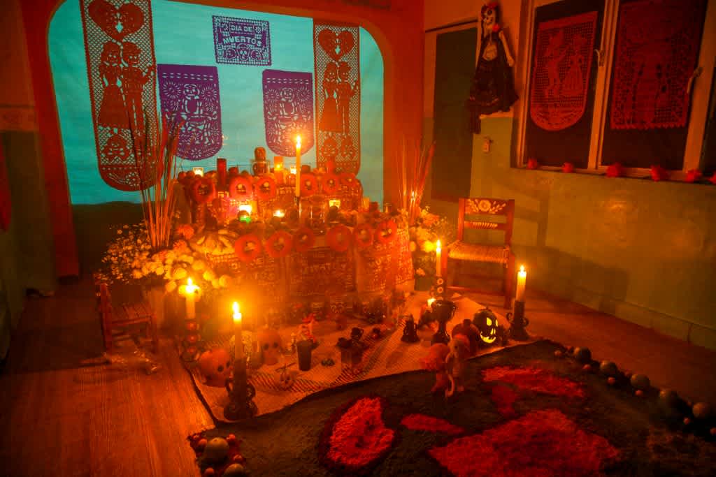 Mixquic Aztec Mixquic día de Muertos: tradiciones y costumbres | DiDi Food Méxicos ...