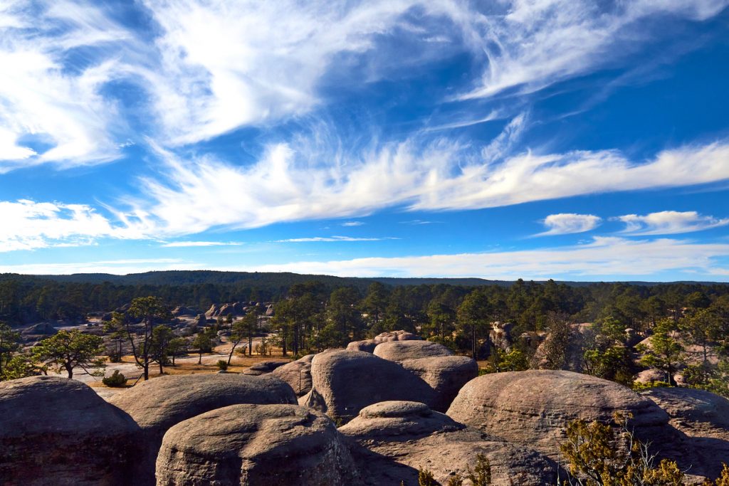 Mexiquillo de Durango, paisaje del Jardín de Piedra 