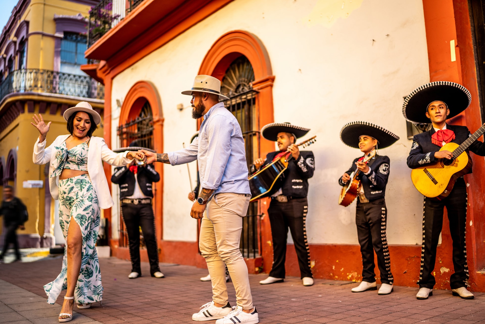 pareja bailando