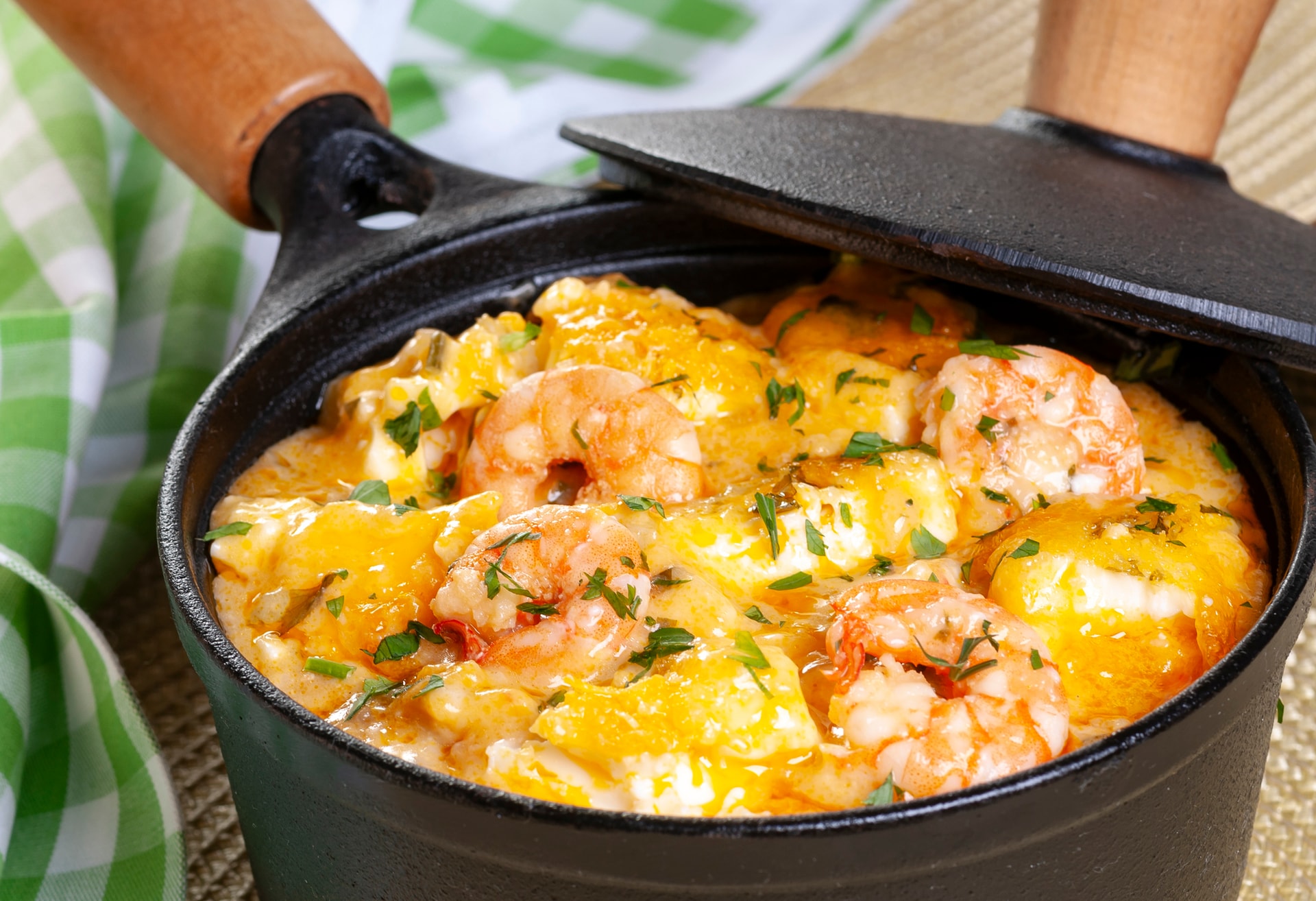 Bobó de camarones comida típica brasileña