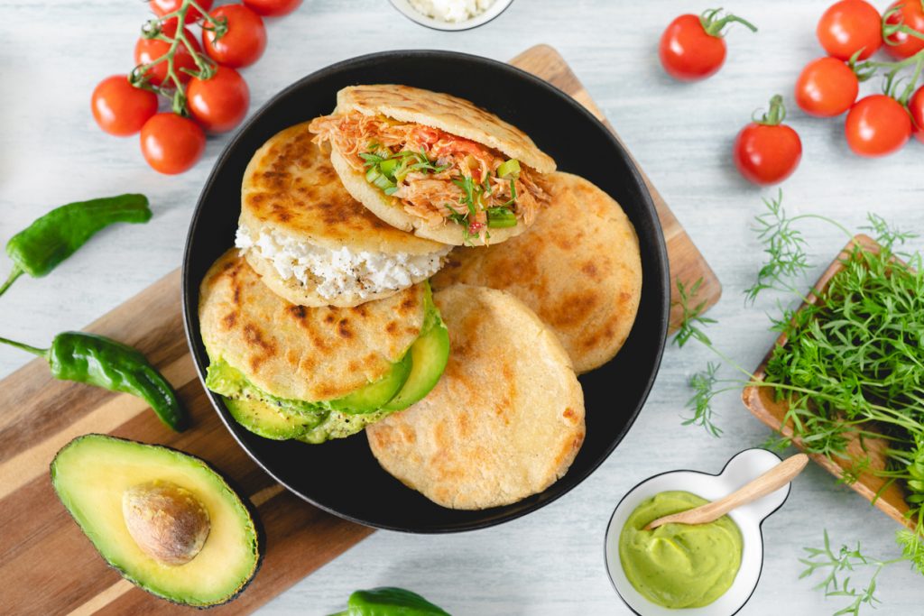 Arepas colombianas