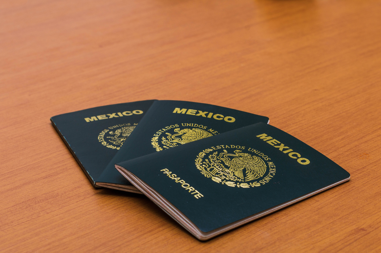 El pasaporte es usada también con identificación oficial 