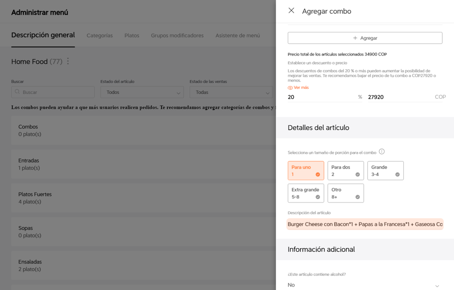 Los combos son una herramienta promocional que ayuda a impulsar ventas, facilitar la rotación de tu inventario y potencializar tu visibilidad. Conoce el paso a paso para crearlos.