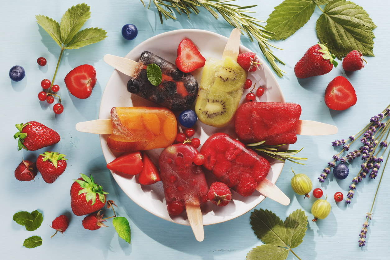 ¿Dónde comer paletas de hielo saludables?
