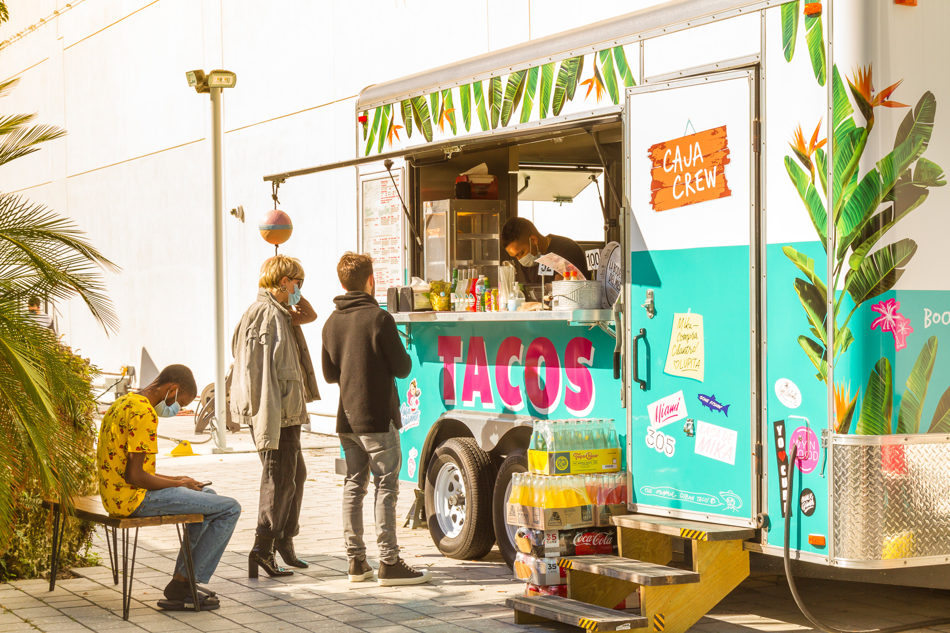 Puesto de tacos de guisado