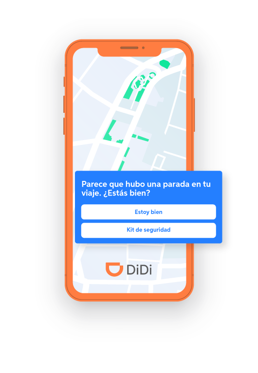 funcionalidad de seguridad al parar