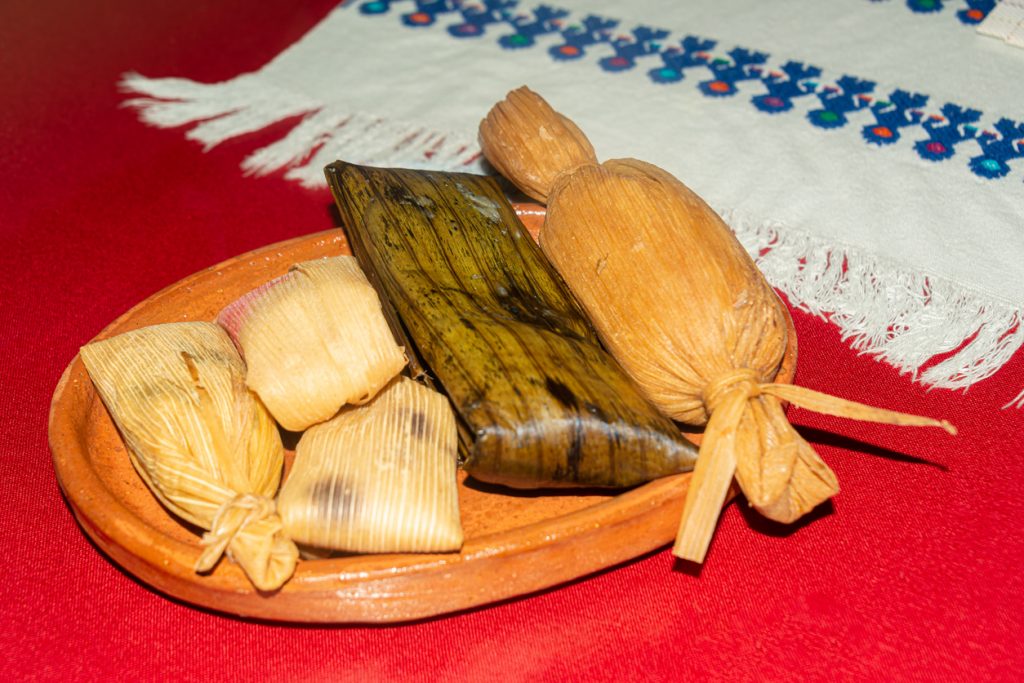 Tradicionales tamales chiapanecos
