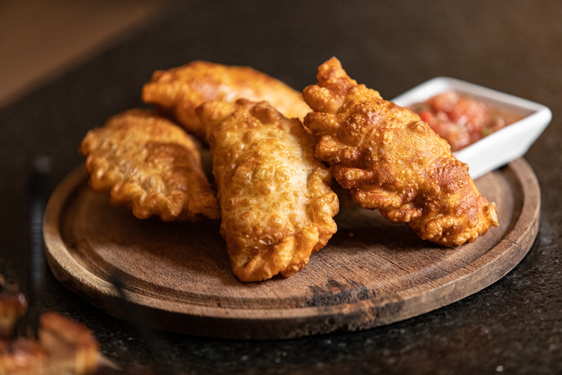Empanadas de mariscos
