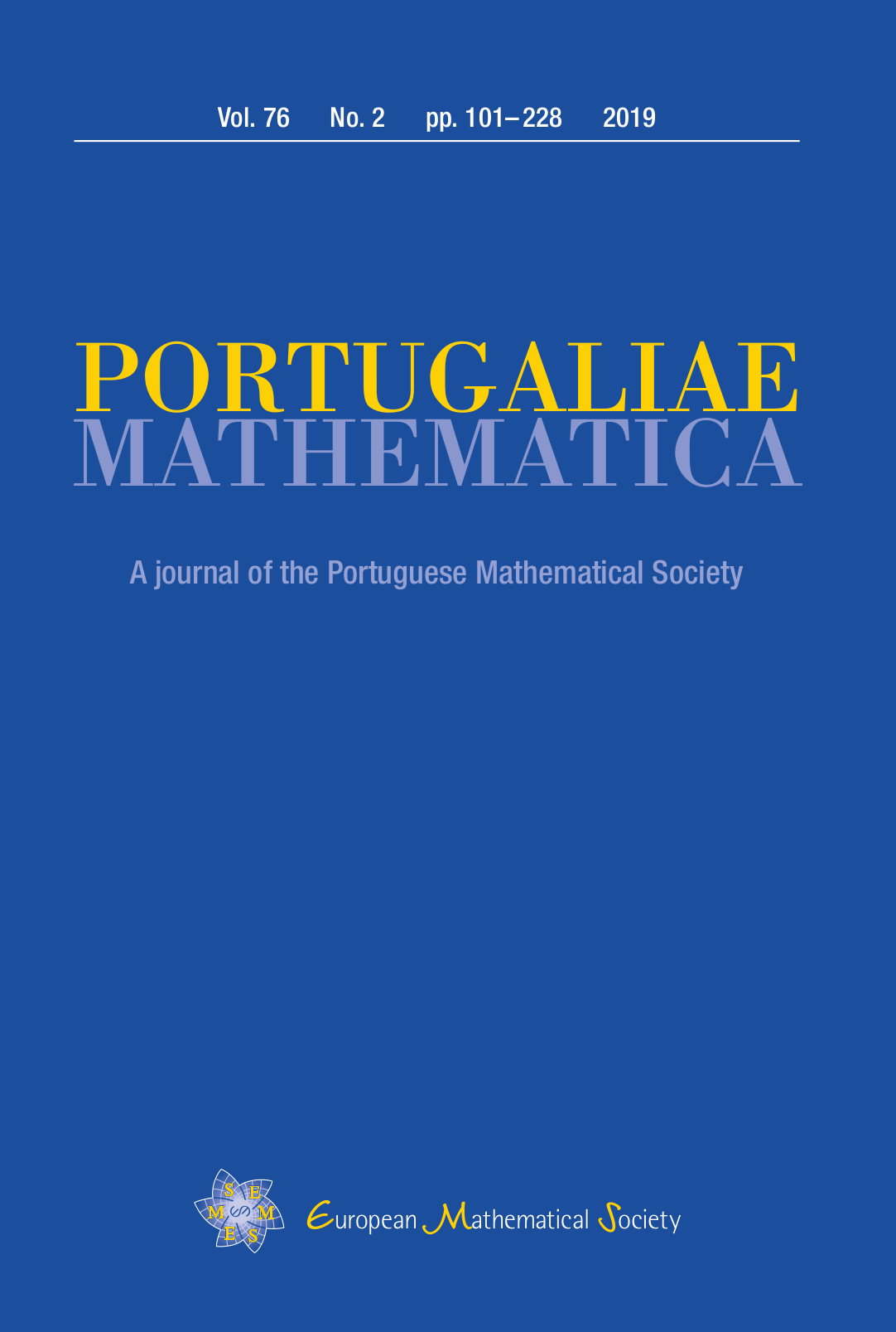 Ems Press Portugaliae Mathematica