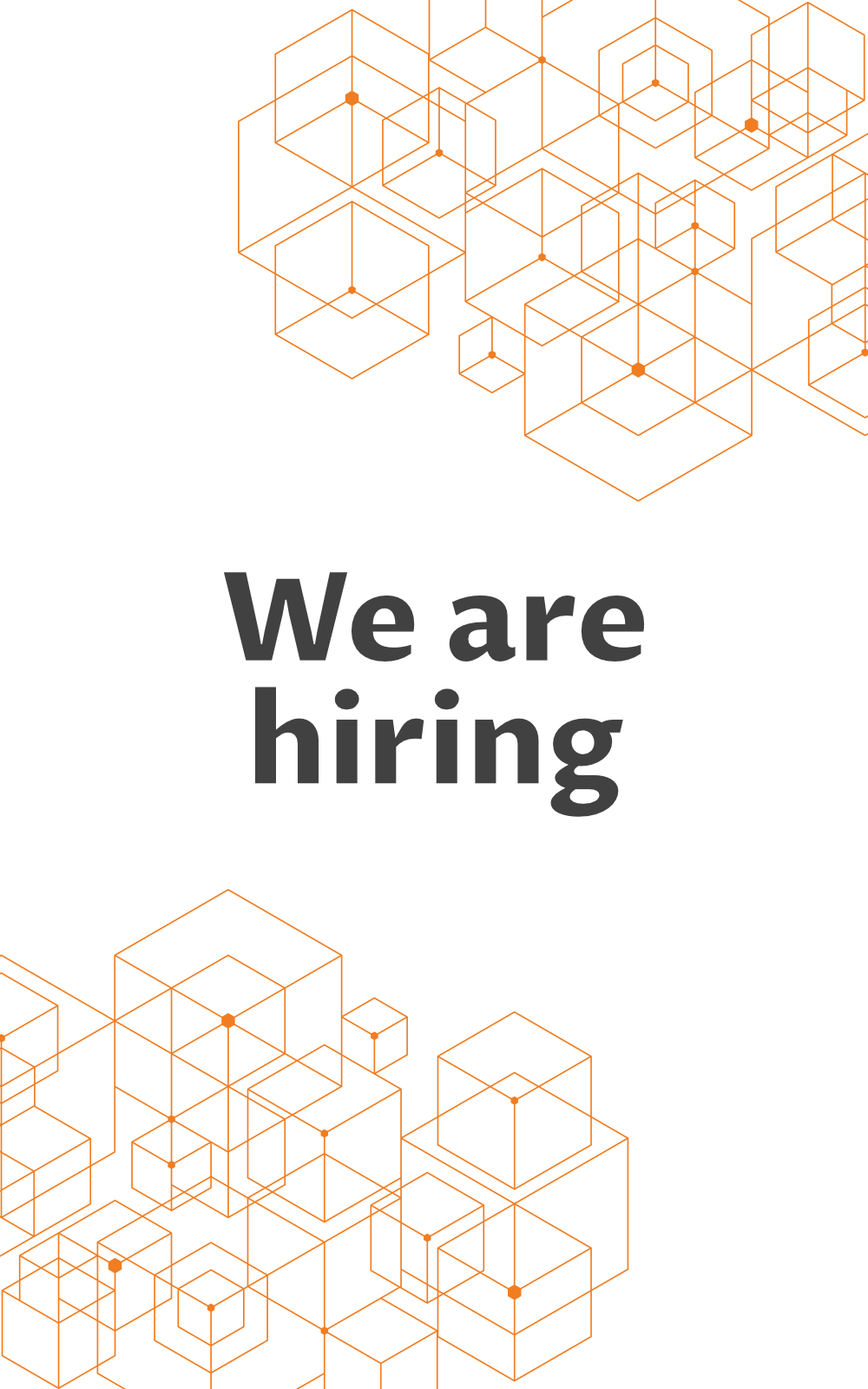 We are hiring