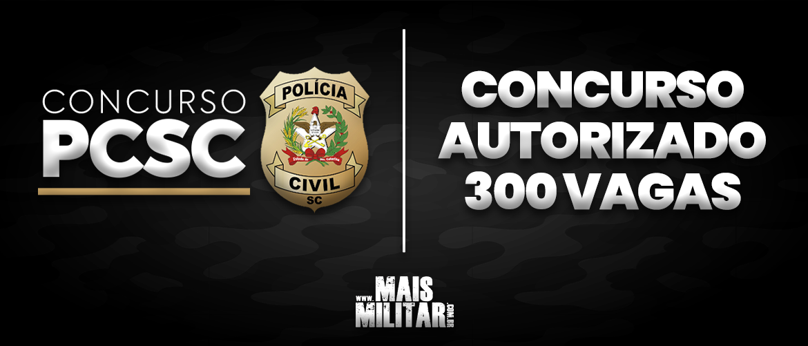 Concurso PC SC: Governador Autoriza 300 Vagas para Agente e Escrivão! Edital Vem Aí!