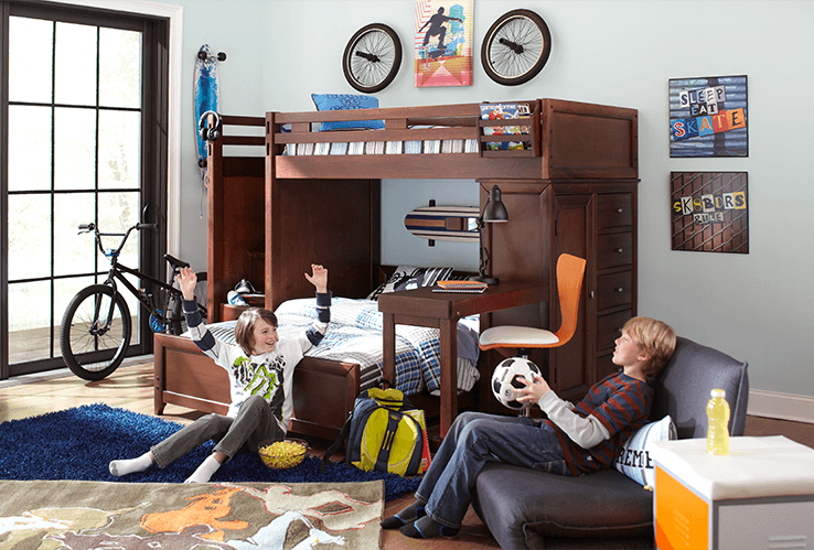 Kids & Teens Bedroom Furniture Collections