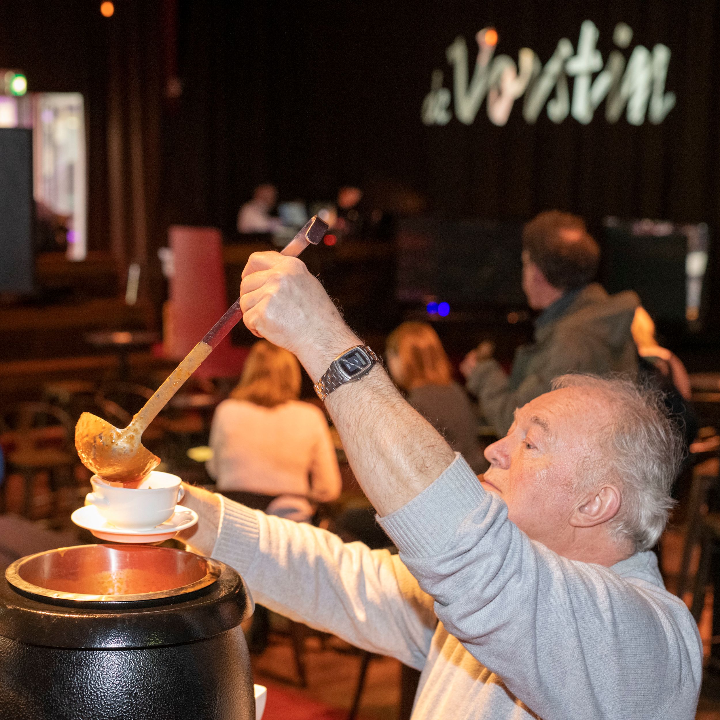 Hilversum100 Stadsatelier (18 maart 2019) Vooraf was er soep