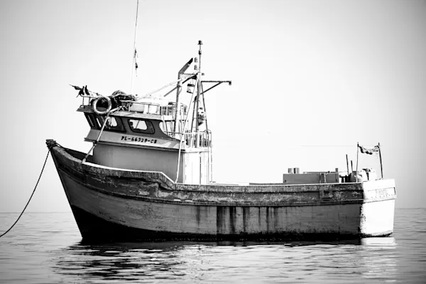 Fishing Boat at Anchor, Peruvian Coast