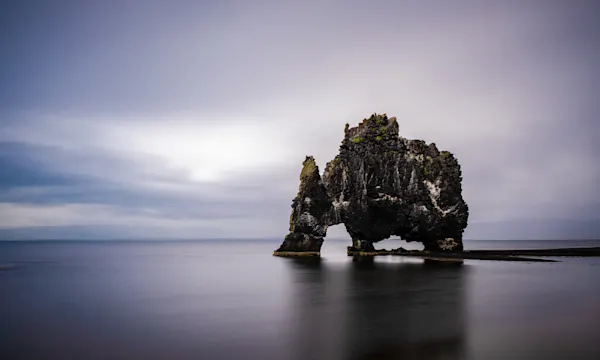 Hvítserkur Sea Stack, Vatnsnes Peninsula, Iceland
