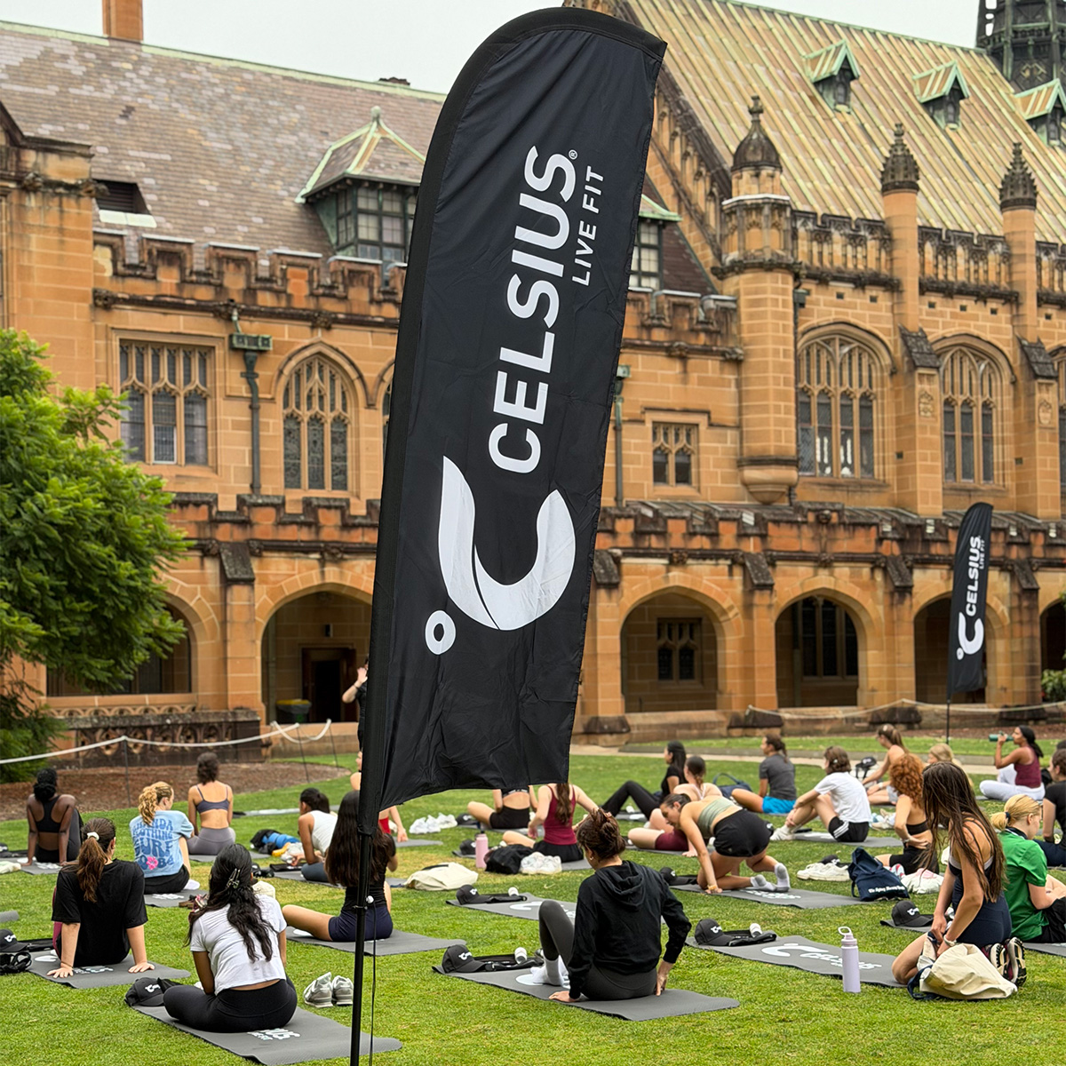 Free Pilates with CELSIUS