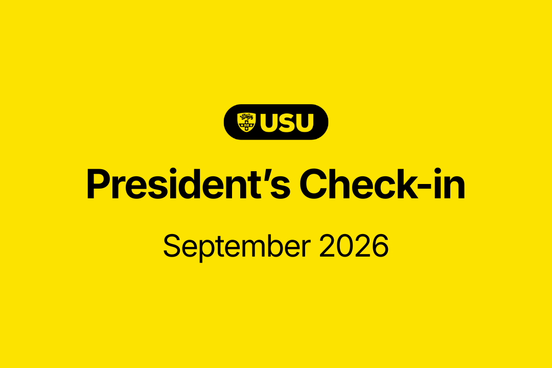 President's Check-in: September 2026