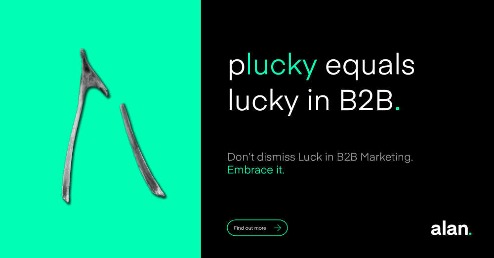 Plucky = Lucky in B2B