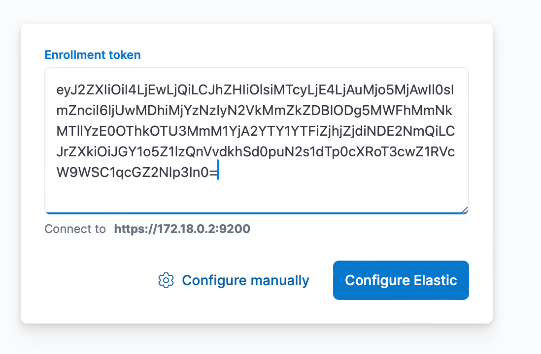 enrollment-token-kibana