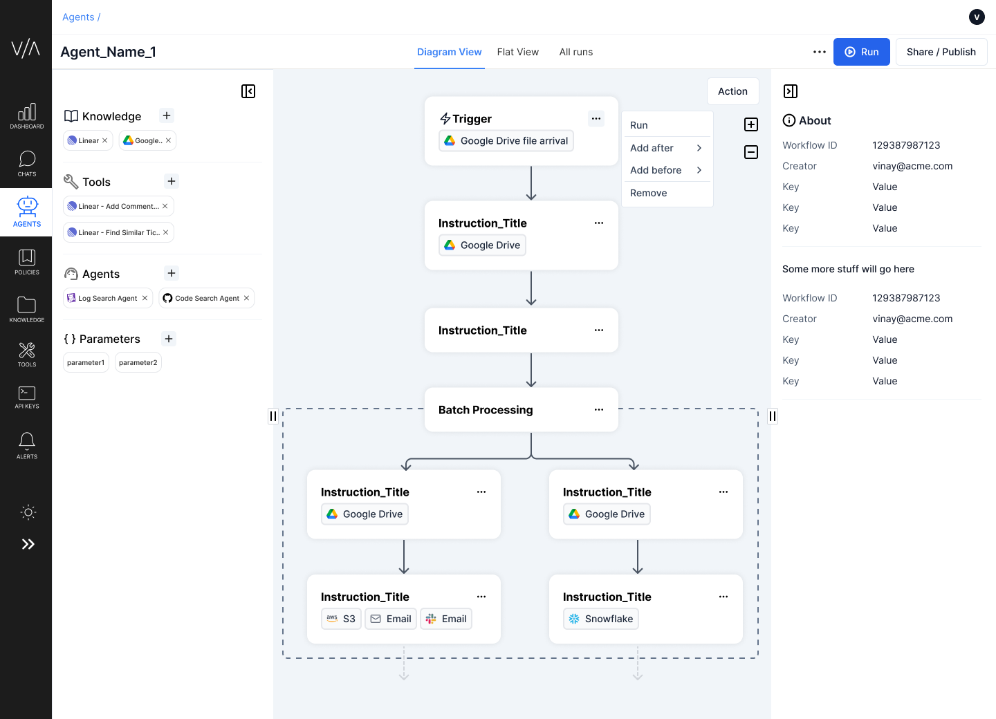 workflow builder