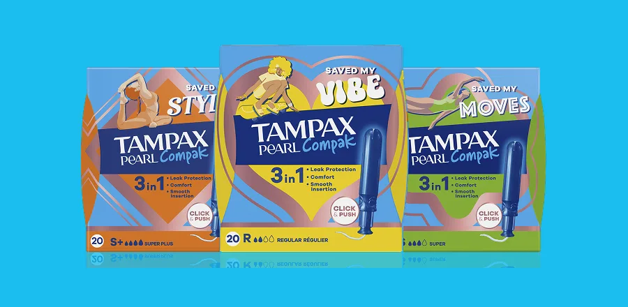 Tampons Tampax Pearl Compak