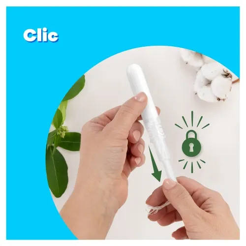 Tirez l'applicateur jusqu'à ceque vous sentiez un clic