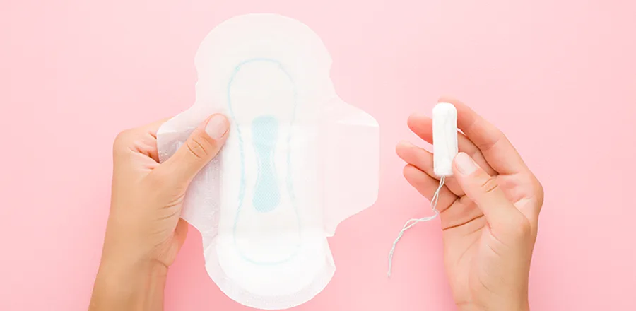 decidir entre absorventes externos e internos