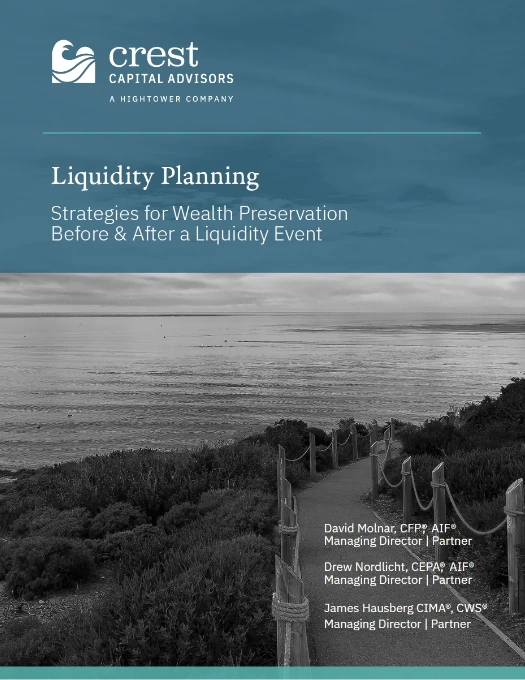 crest capital liquidity planning white paper