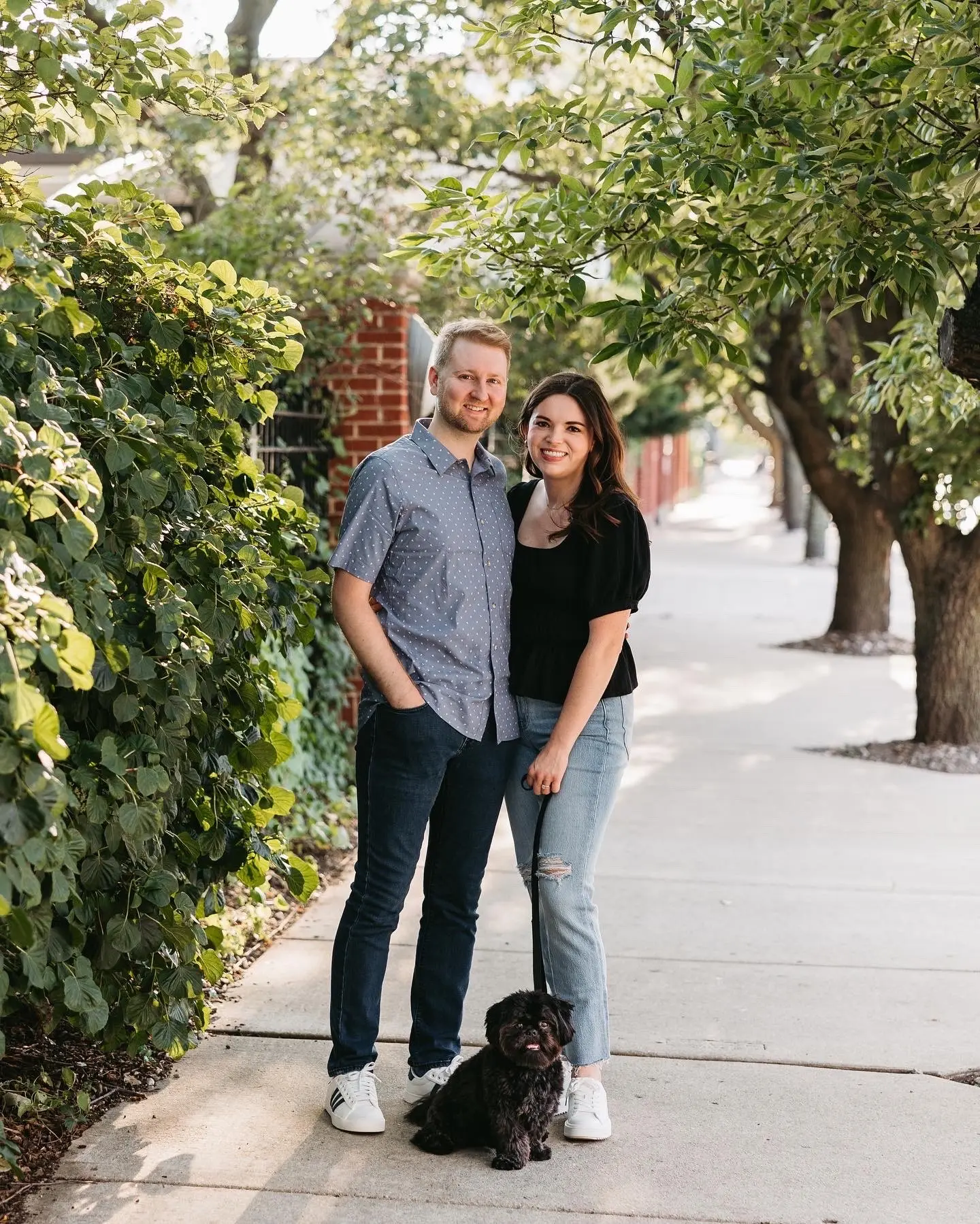 private vista member carrie Shoener with dog