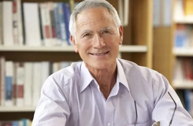 Image of a retired man